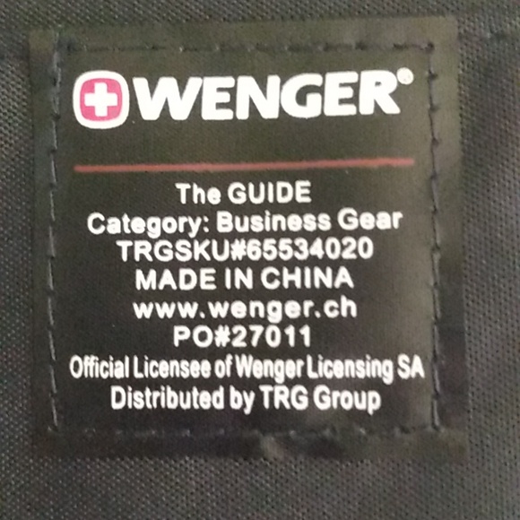 Wenger SwissGear‎ Laptop Briefcase – Black – Business/Travel - Picture 3 of 16